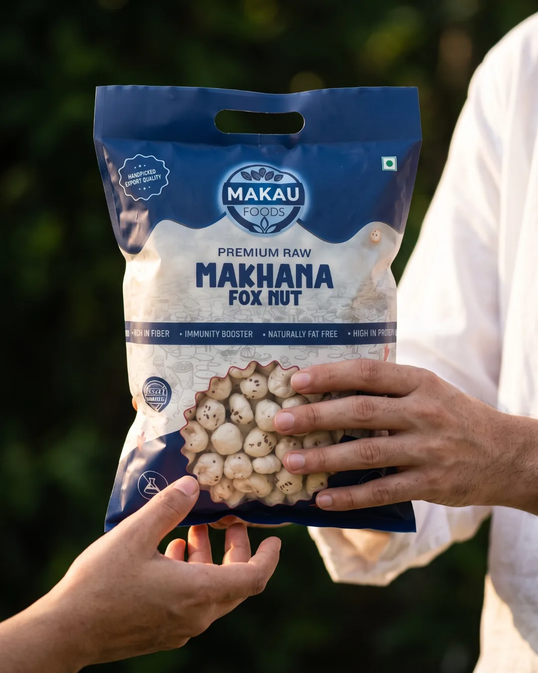Makau Foods A+ Grade makhana