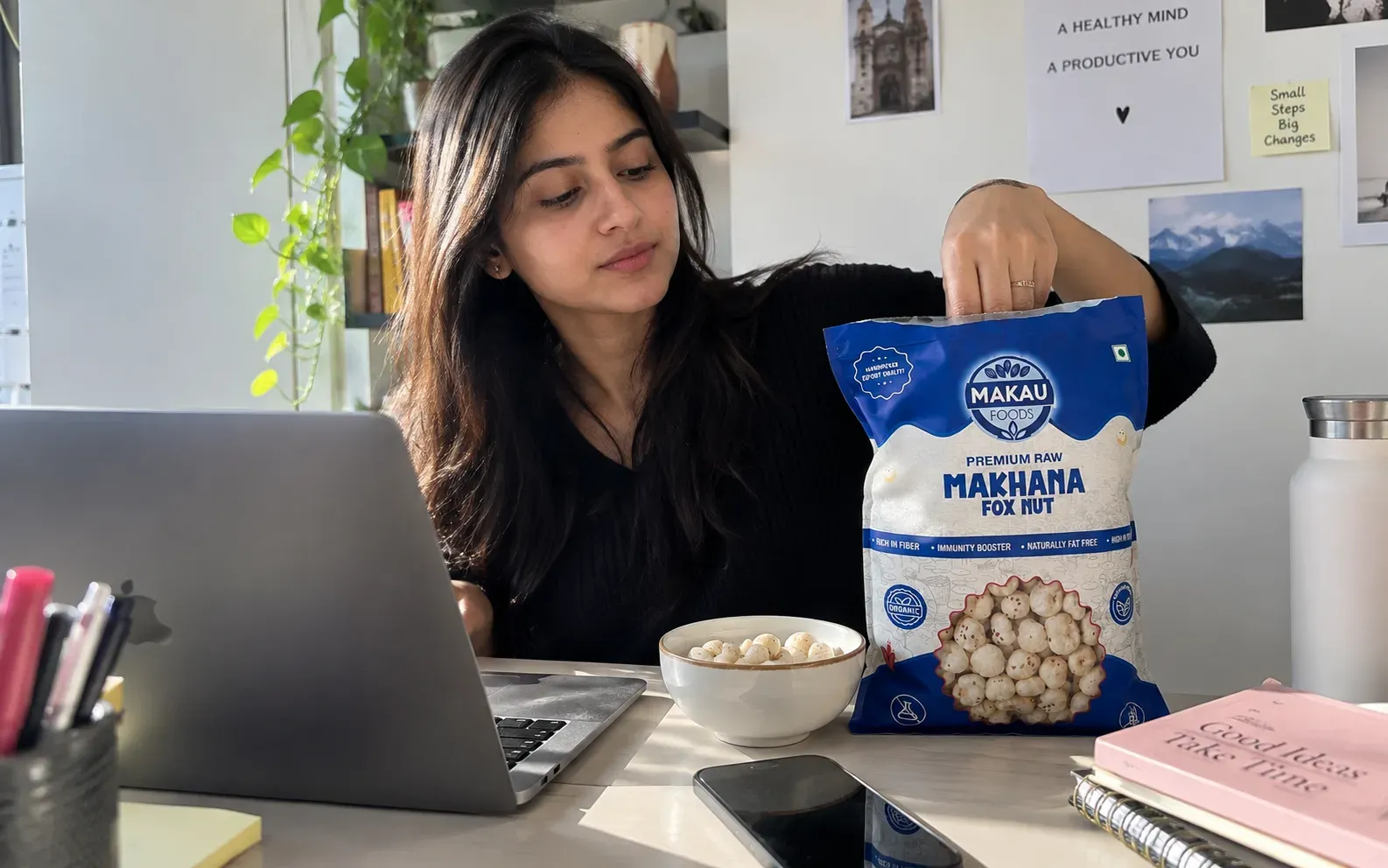Makau makhana in everyday moments